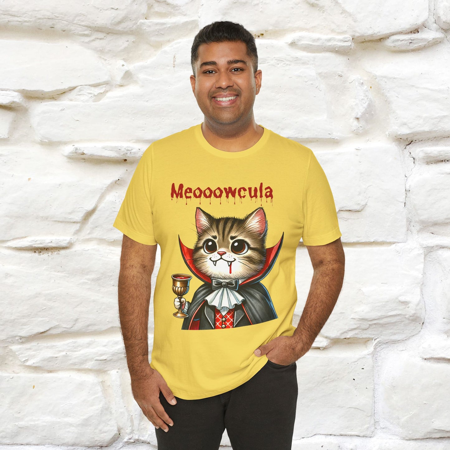 "Meooowcula" Cat T-shirt |Nunu&Miao Studio - Nunu&Miao Studio
