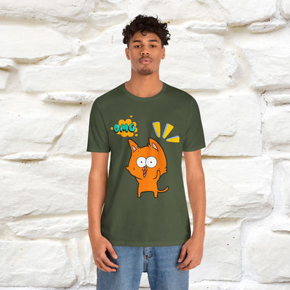 ''Oh My God'' Cat T-Shirt | Nunu&Miao Studio - Nunu&Miao Studio
