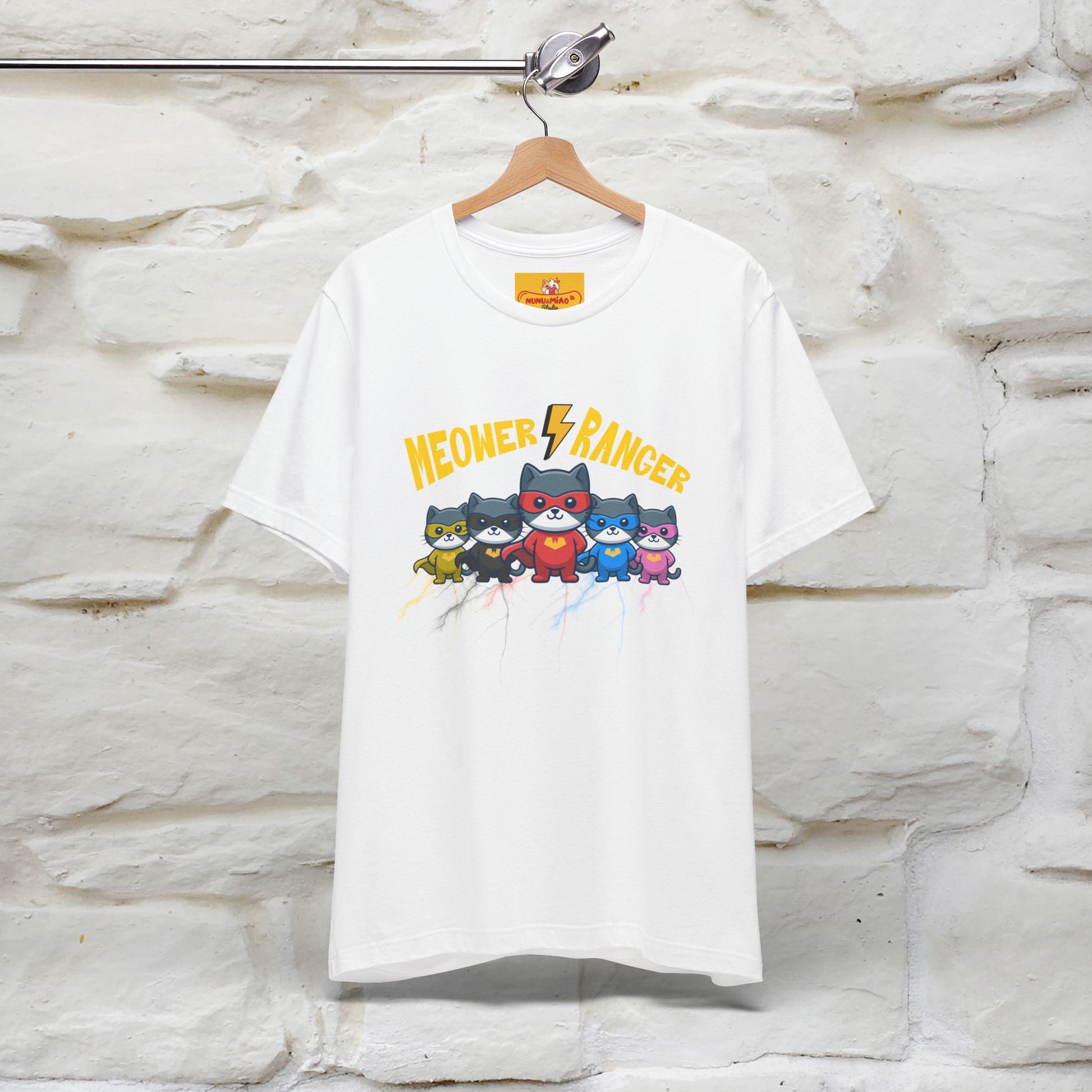 ''Meower Ranger''| CatT-Shirt | Nunu&Miao Studio - Nunu&Miao Studio