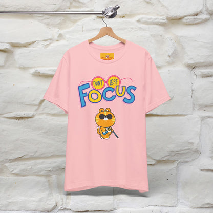 ''Don’t Lose Focus'' Cat T-Shirt | Nunu&Miao Studio - Nunu&Miao Studio