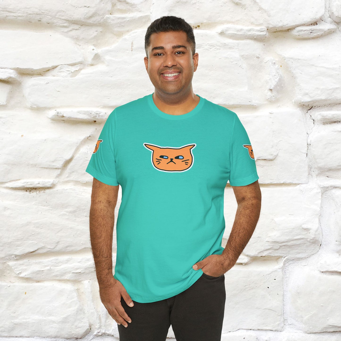 "Do something today… or tomorrow… or never." Cat T-Shirt| Front & Back Design | Nunu&Miao Studio - Nunu&Miao Studio