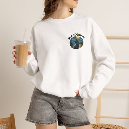 ''Miaoo Light'' |Cat Sweatshirt | Nunu&Miao Studio