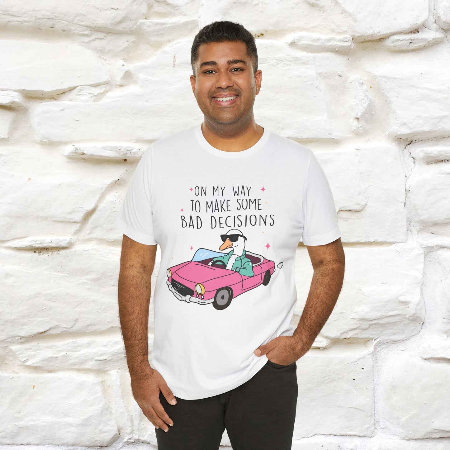 "On My Way To Make Some Bad Decisons"  Funny T-shirt |Nunu&Miao Studio - Nunu&Miao Studio