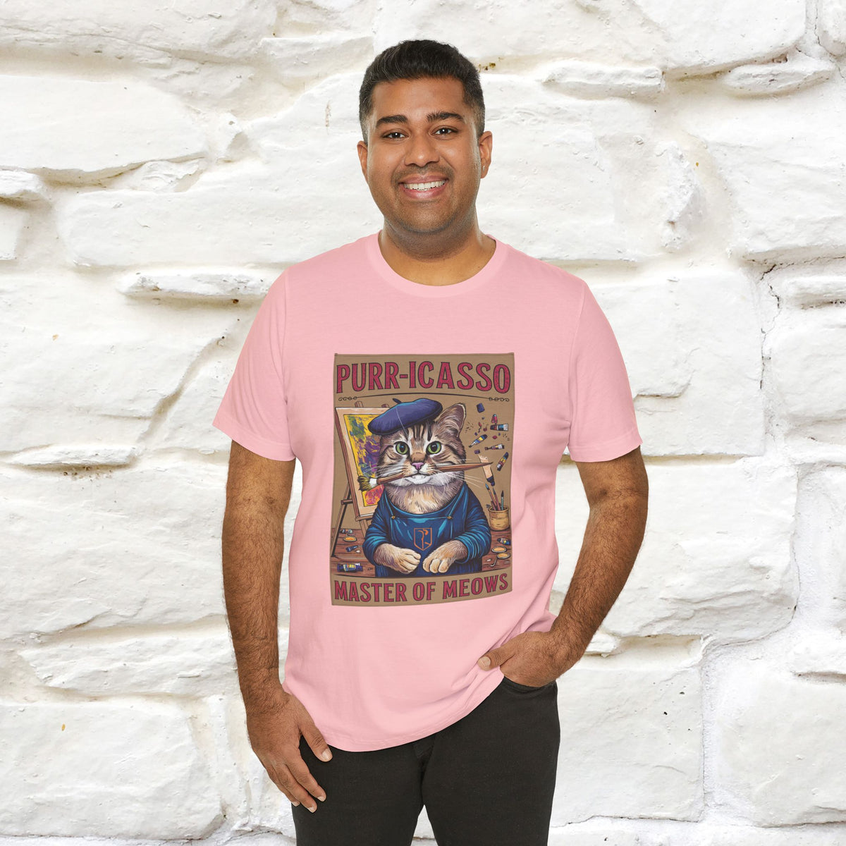 ''Purr-Icasso Masters Of Meows'' | CatT-Shirt | Nunu&Miao Studio