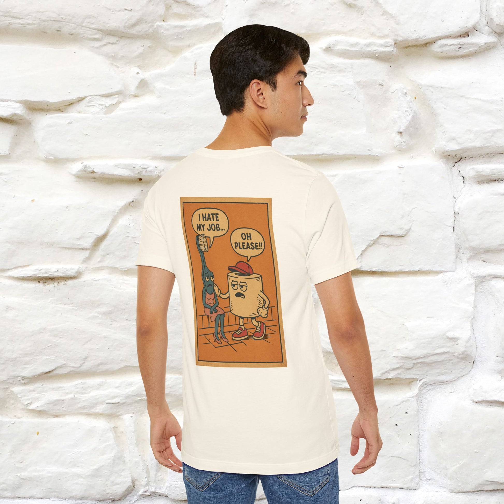 "I Hate My Job ... Oh Please" Funny Cat T-shirt |Nunu&Miao Studio - Nunu&Miao Studio