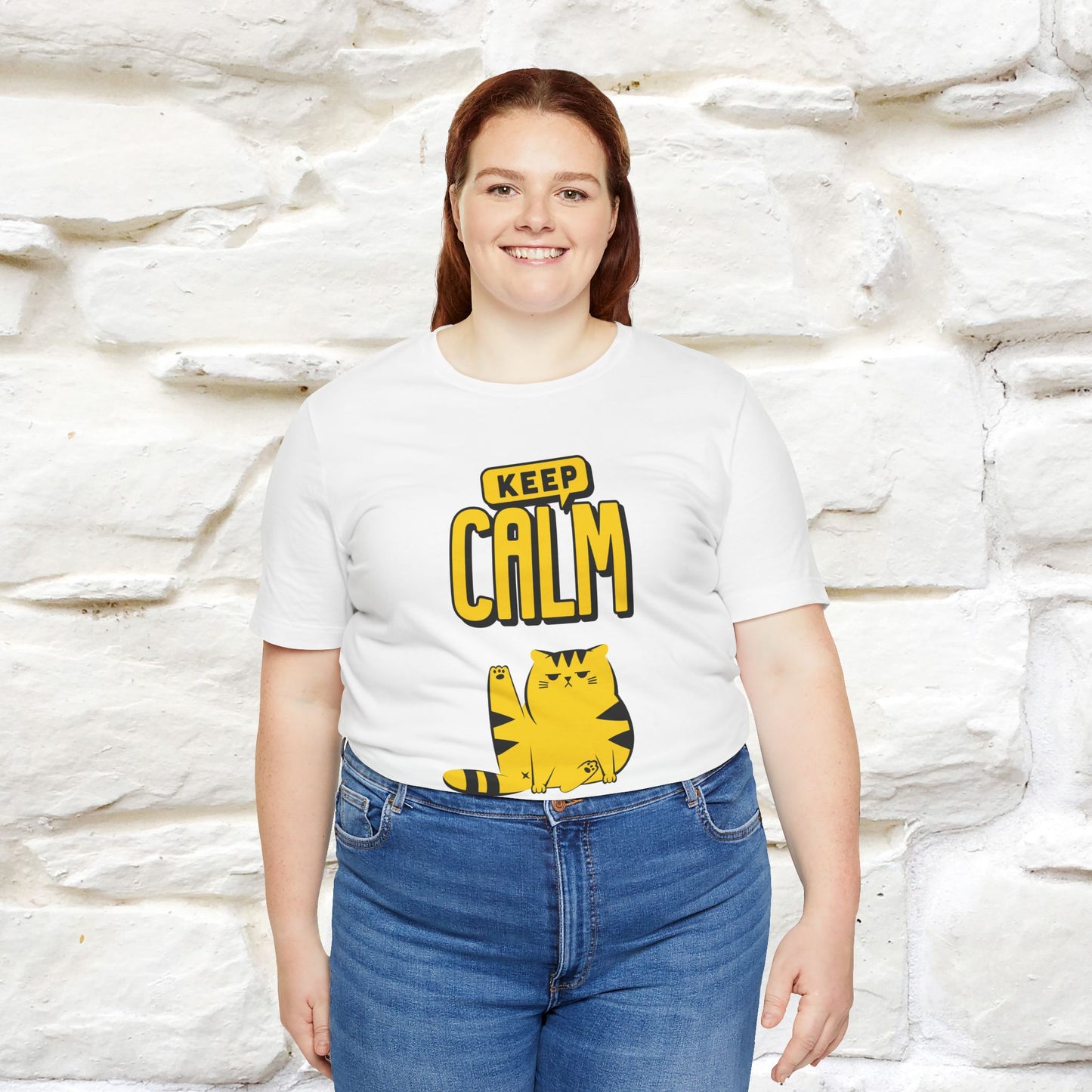 "Keep..."  | Cat T-Shirt  | Nunu&Miao Studio - Nunu&Miao Studio