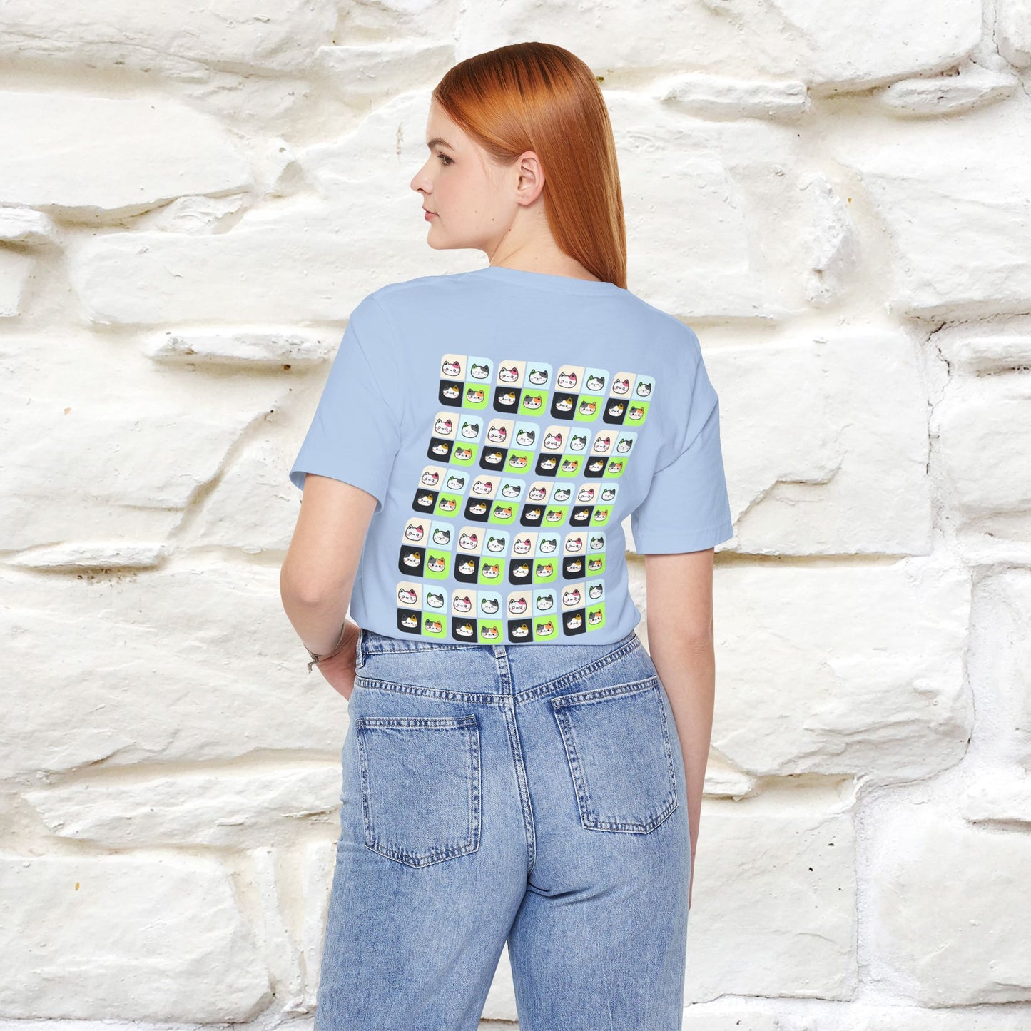 “Miaooo” | Cat T-Shirt | Front & Back Design | Nunu&Miao Studio