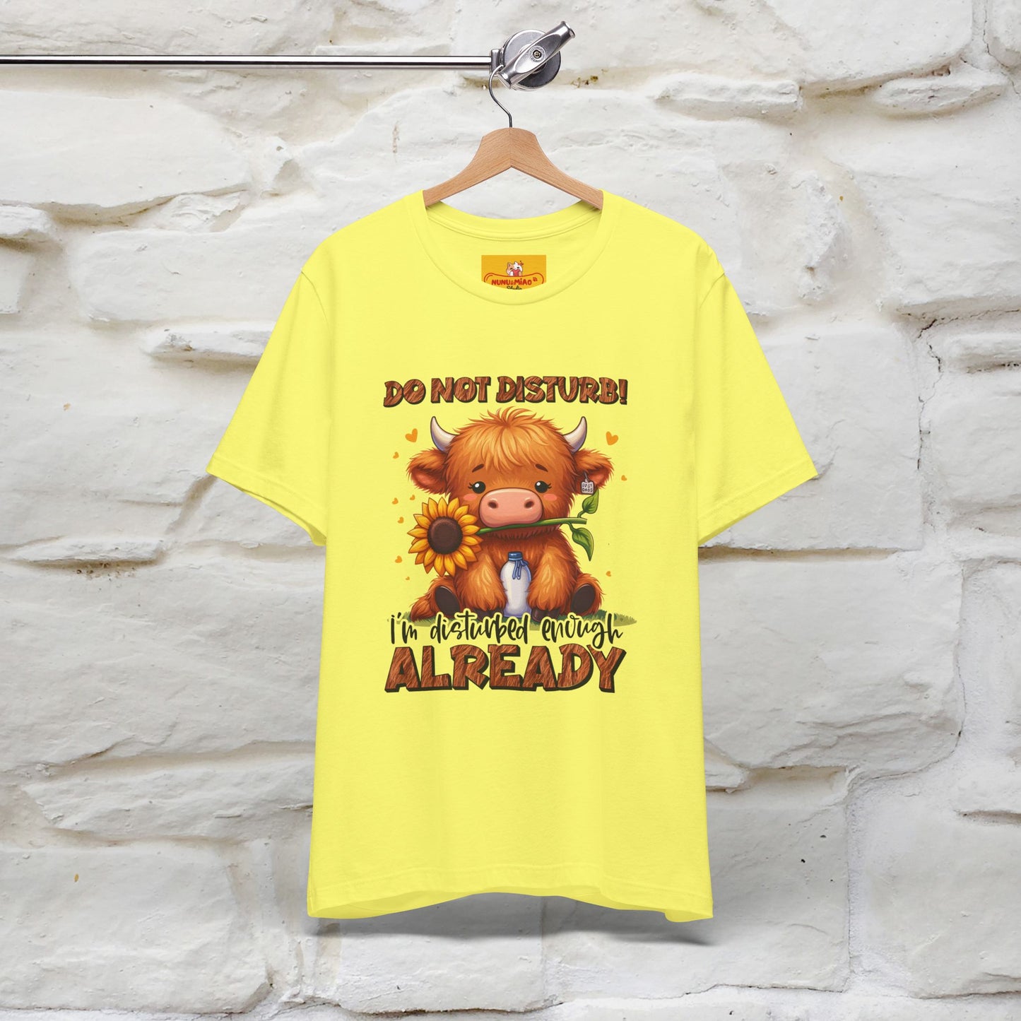 "Do Not Disturb... " |Funny T-Shirt | Nunu&Miao Studio