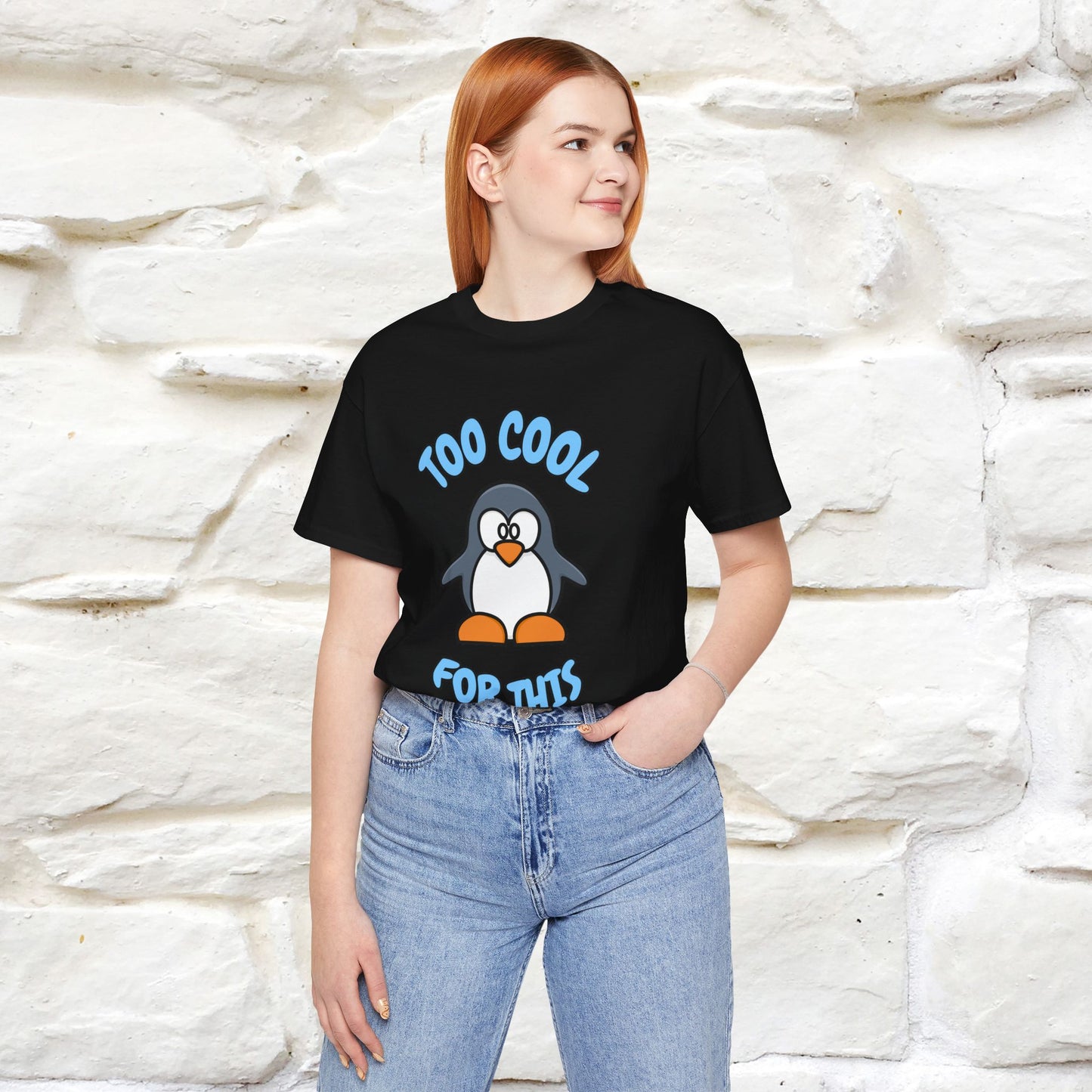 ''Too Cool For This" |Cat T-Shirt | Nunu&Miao Studio - Nunu&Miao Studio