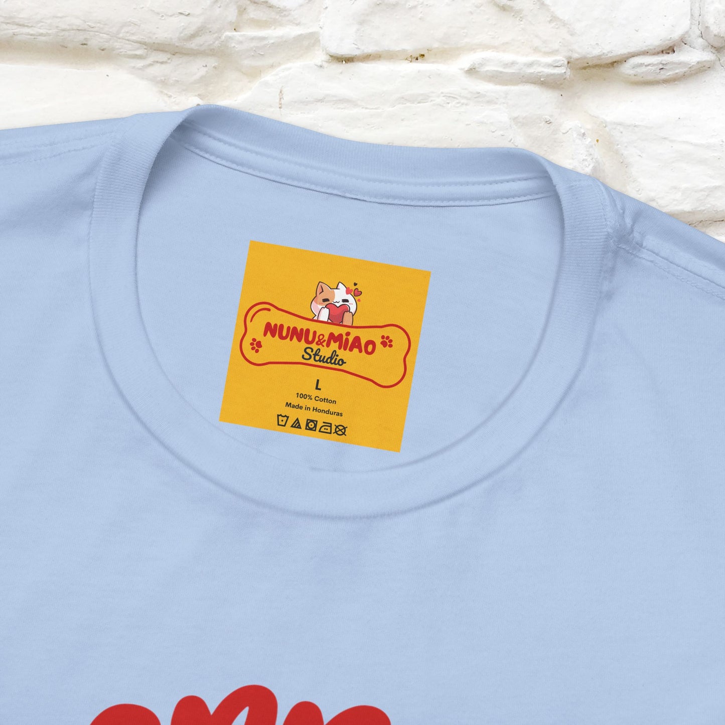 ''Ommm, Keep Calm'' Cat T-Shirt | Nunu&Miao Studio - Nunu&Miao Studio