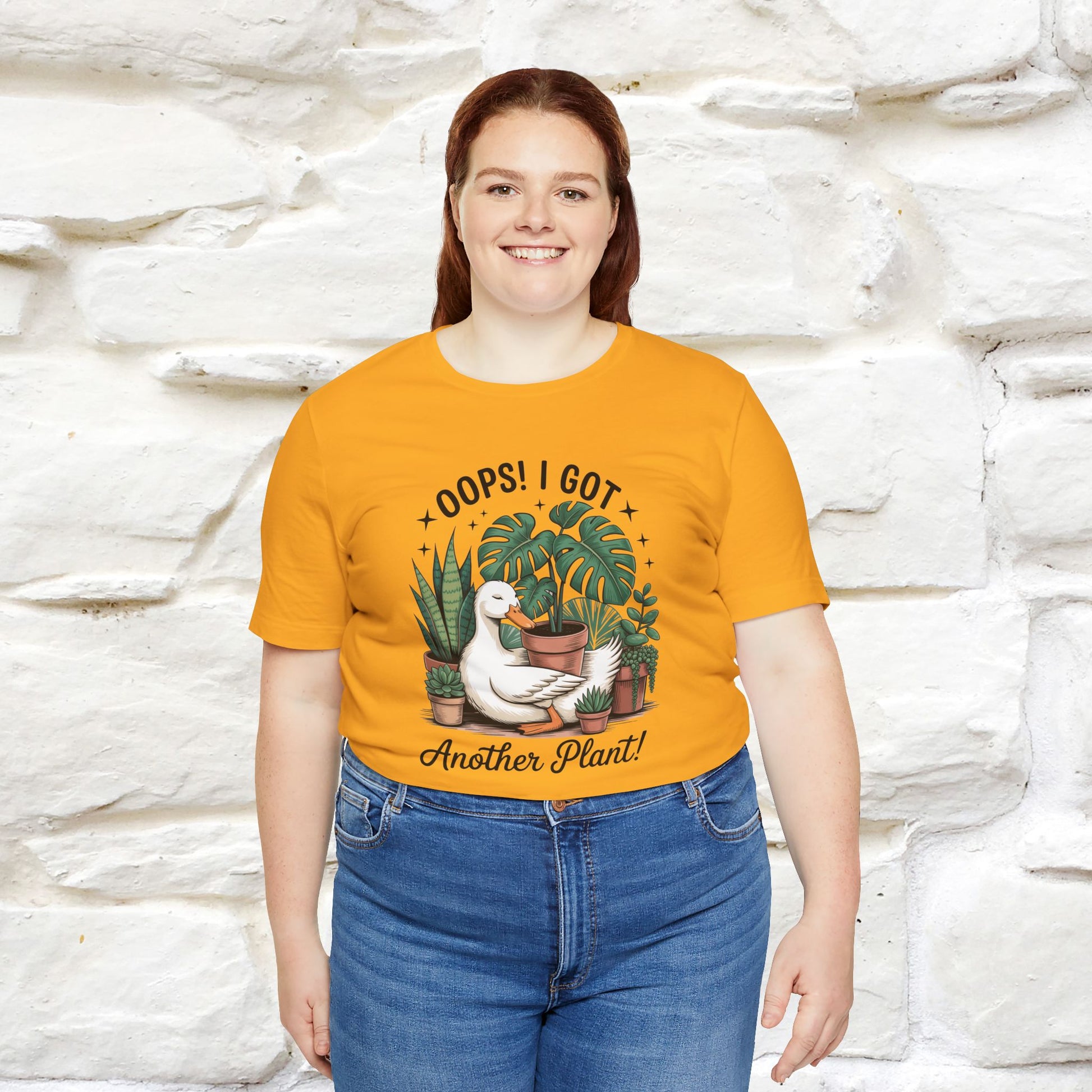 "Oops! I Got Another Plant" Plant T-shirt |Nunu&Miao Studio - Nunu&Miao Studio