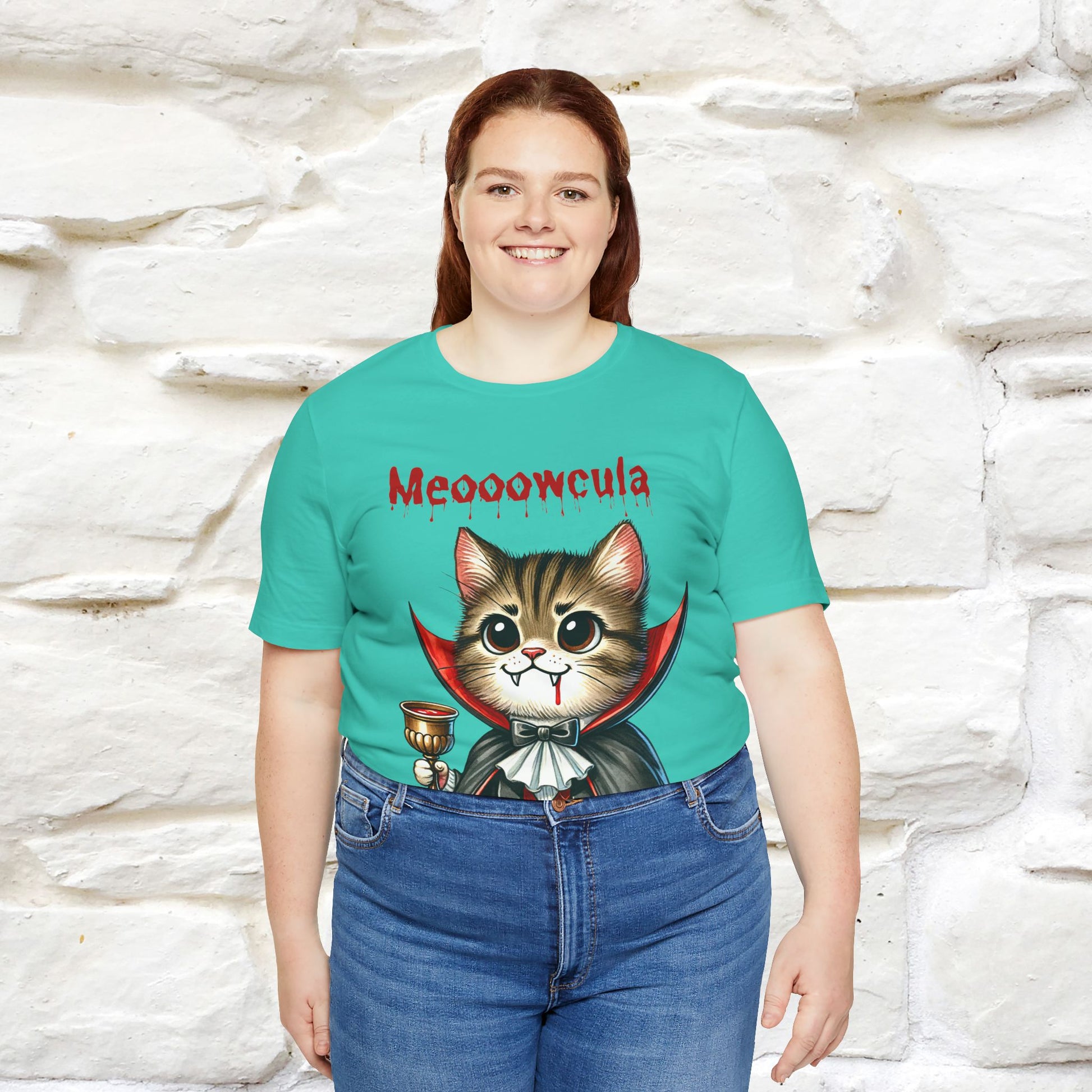 "Meooowcula" Cat T-shirt |Nunu&Miao Studio - Nunu&Miao Studio