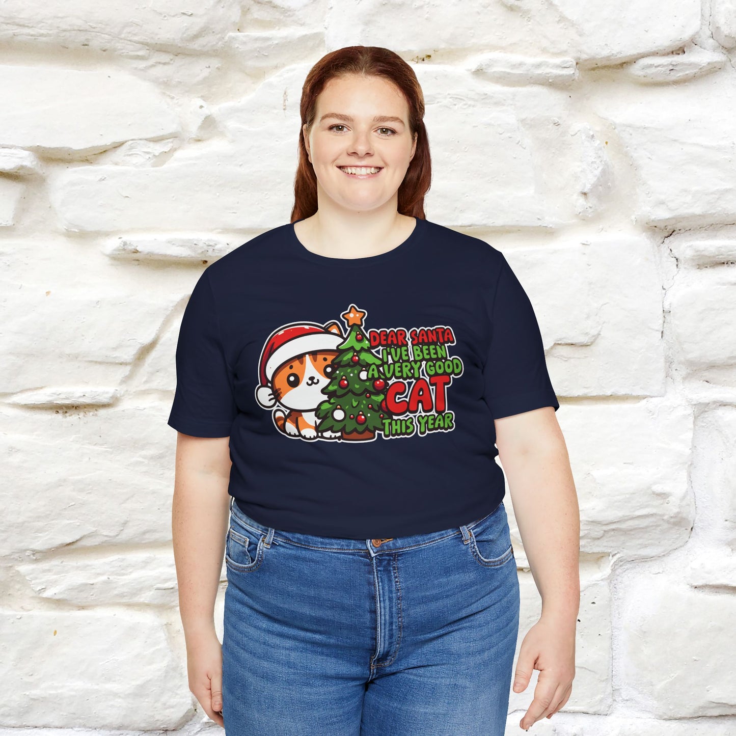 “Dear Santa, I'v Been a Very Good Cat..” | Cat T-Shirt | Nunu&Miao Studio