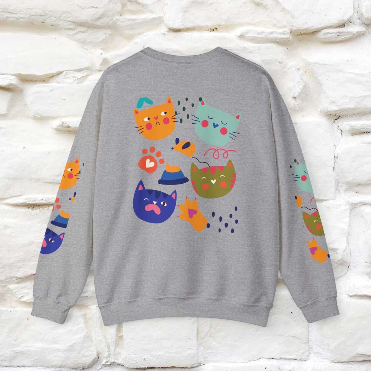 ''Catnaval'' |Cat Sweatshirt | Nunu&Miao Studio