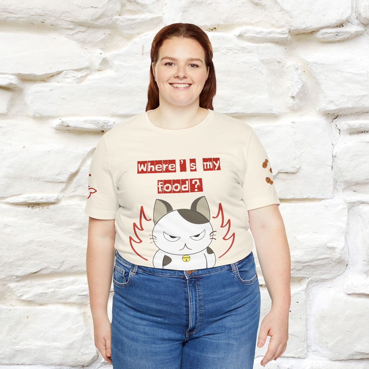 ''Where Is My ....?"  Cat T-shirt| Nunu&Miao Studio - Nunu&Miao Studio