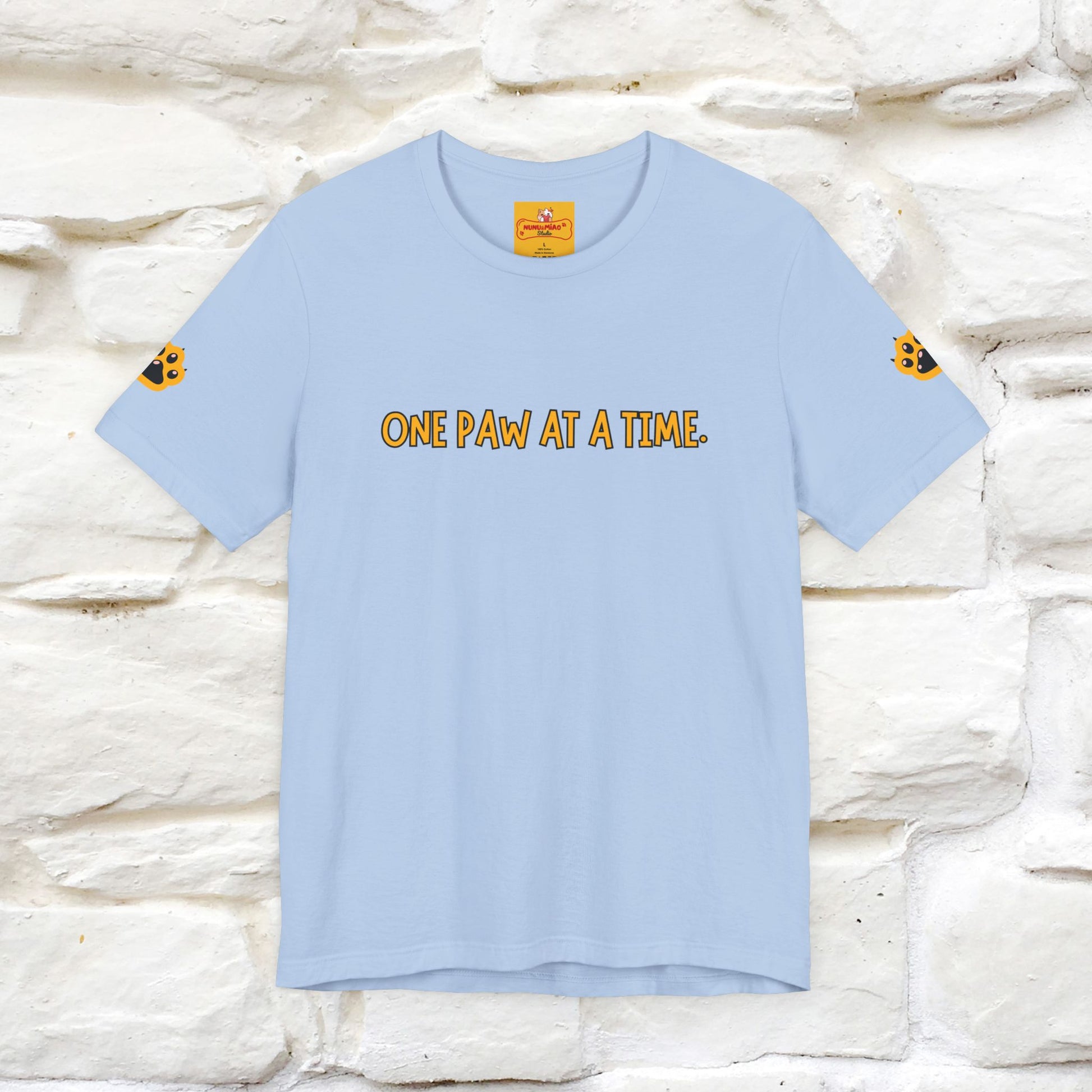 "Life Is A Journey'' Cat T-Shirt | Front & Back Design | Nunu&Miao Studio - Nunu&Miao Studio