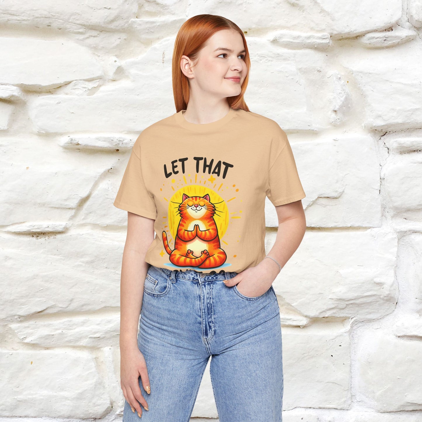 "Let That Sh*t Go" Cat T-shirt |Nunu&Miao Studio - Nunu&Miao Studio