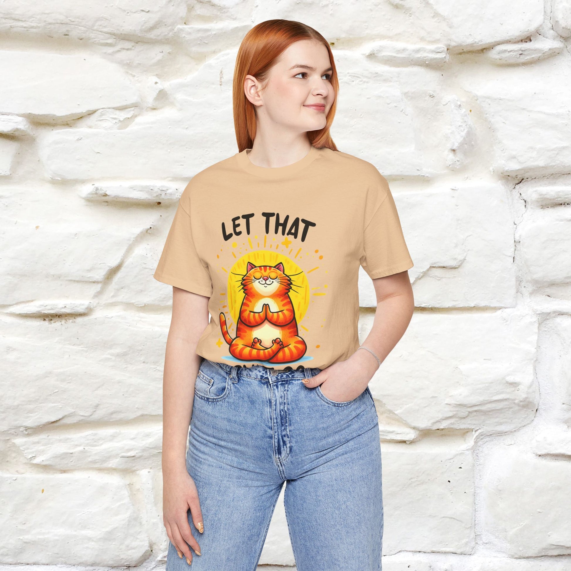 "Let That Sh*t Go" Cat T-shirt |Nunu&Miao Studio - Nunu&Miao Studio