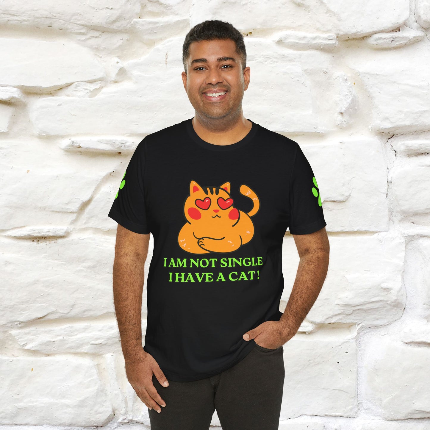 ''I’m Not Single, I Have a Cat'' |Cat Shirt | Nunu&Miao Studio - Nunu&Miao Studio