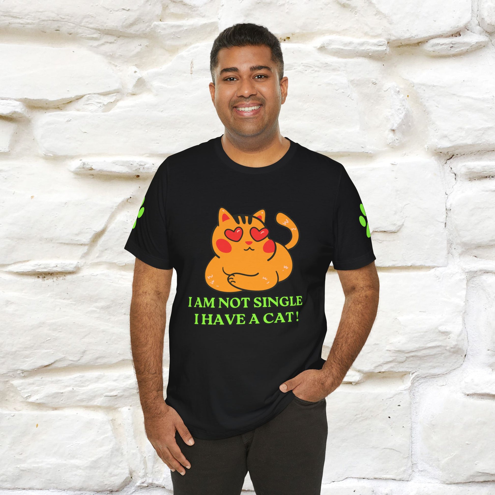 ''I’m Not Single, I Have a Cat'' |Cat Shirt | Nunu&Miao Studio - Nunu&Miao Studio
