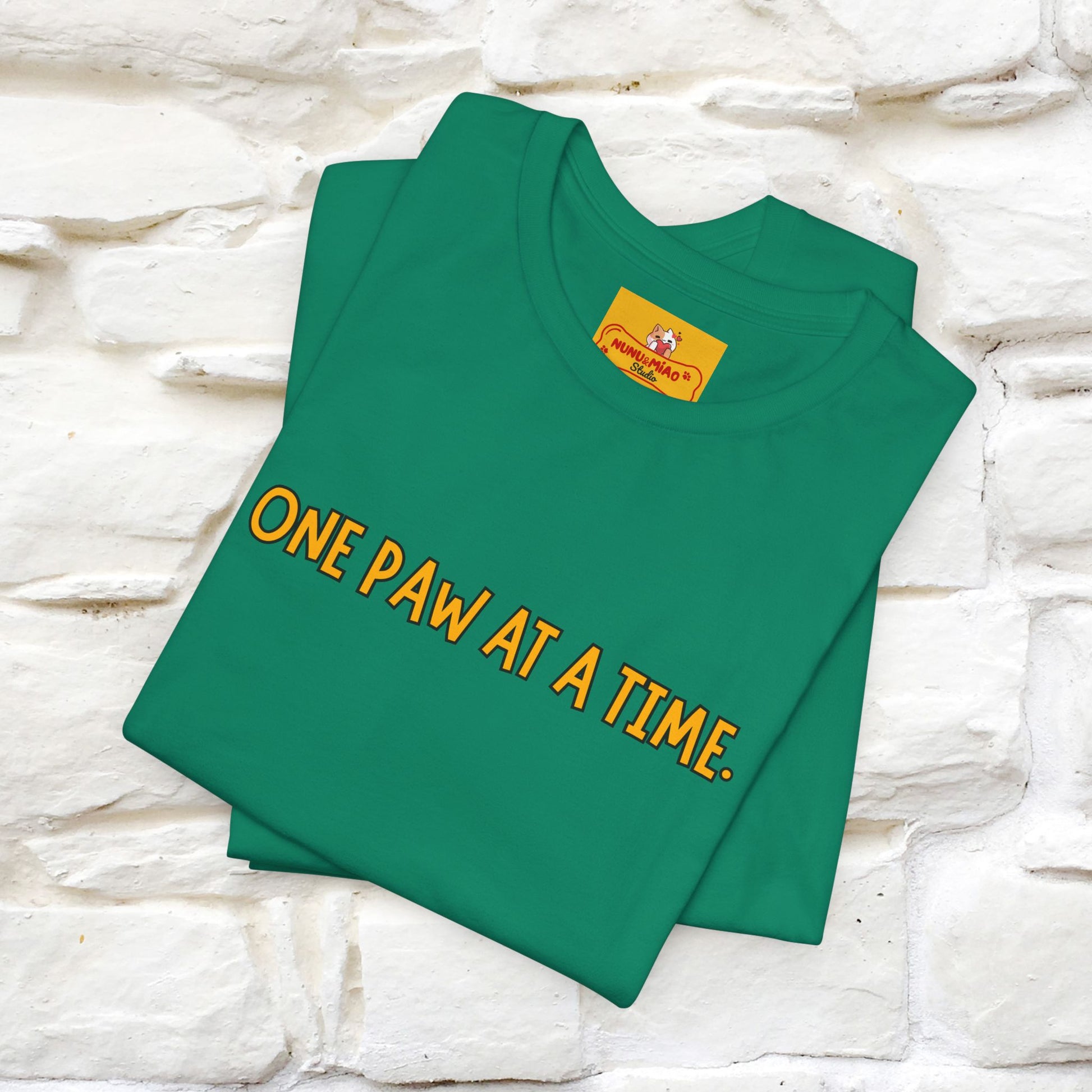 "Life Is A Journey'' Cat T-Shirt | Front & Back Design | Nunu&Miao Studio - Nunu&Miao Studio