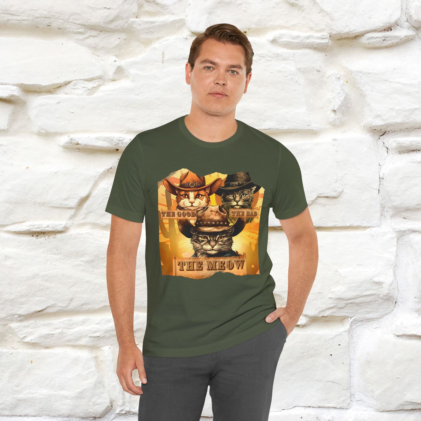 ''The Good, the Bad, and the Meow''| CatT-Shirt | Nunu&Miao Studio - Nunu&Miao Studio