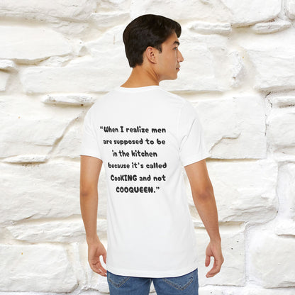 ’“When I realize men are ...." Funny Cat T-Shirt | Nunu&Miao Studio