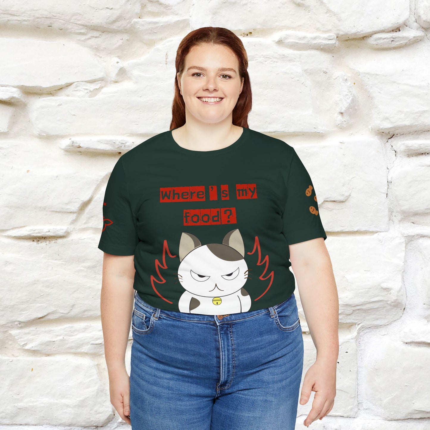 ''Where Is My ....?"  Cat T-shirt| Nunu&Miao Studio - Nunu&Miao Studio
