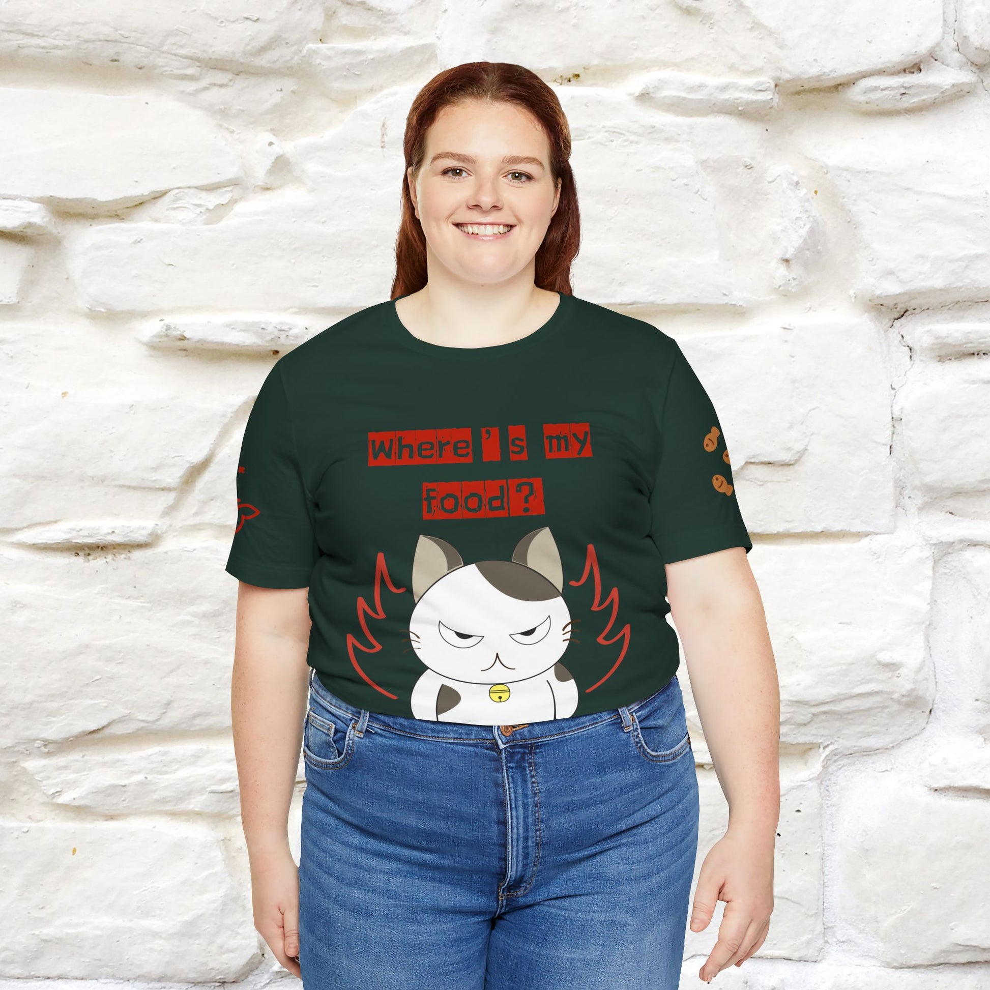 ''Where Is My ....?"  Cat T-shirt| Nunu&Miao Studio - Nunu&Miao Studio