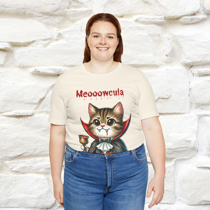 "Meooowcula" Cat T-shirt |Nunu&Miao Studio