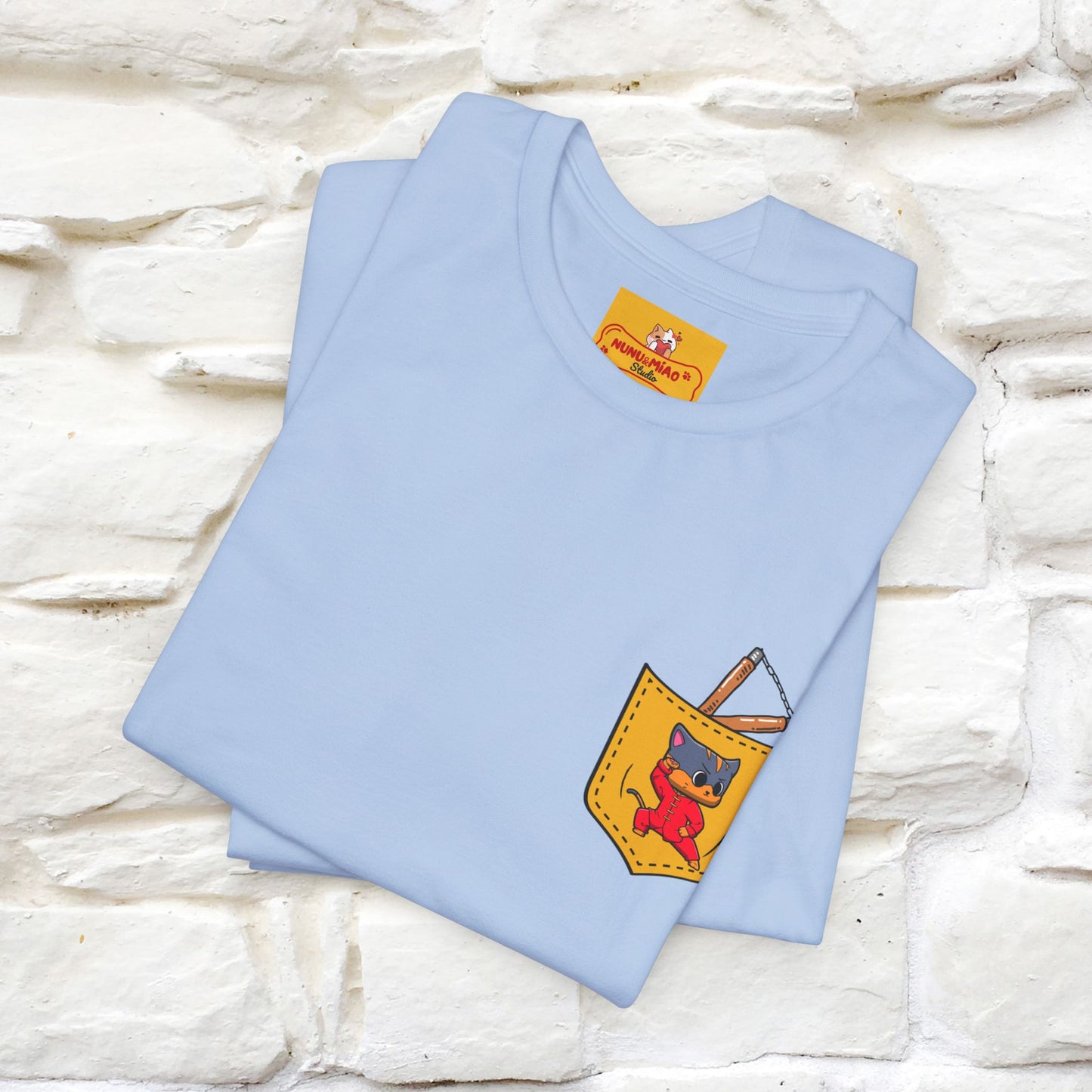 "Be Like Water: Cattitude Master | Cat T-Shirt |Nunu&Miao Studio - Nunu&Miao Studio