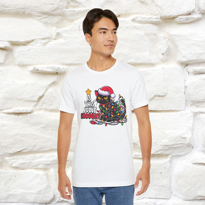 “Is This Jolly Enough?” | Cat T-Shirt | Nunu&Miao Studio