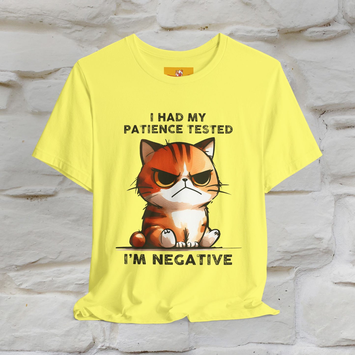 ''I Had My Patience Tested, I'm Negative''| CatT-Shirt | Nunu&Miao Studio