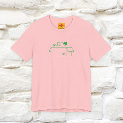 "“Happiness is free. Delivery is extra.” | Cat T-Shirt | Front & Back Design | Nunu&Miao Studio
