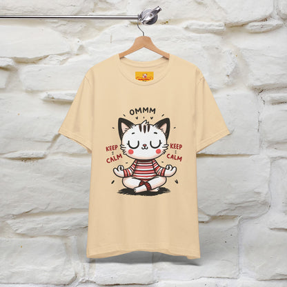 Ommm, Keep Calm | Relaxed Cat Shirt for Men & Women | 100% Cotton* - Nunu&Miao Studio