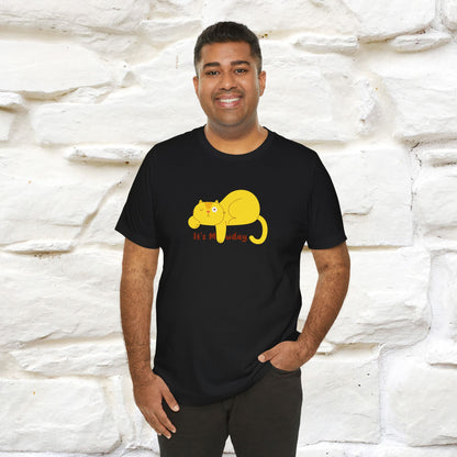 "It's Meawday" Cat T-shirt | Front & Back Design | Nunu&Miao Studio - Nunu&Miao Studio