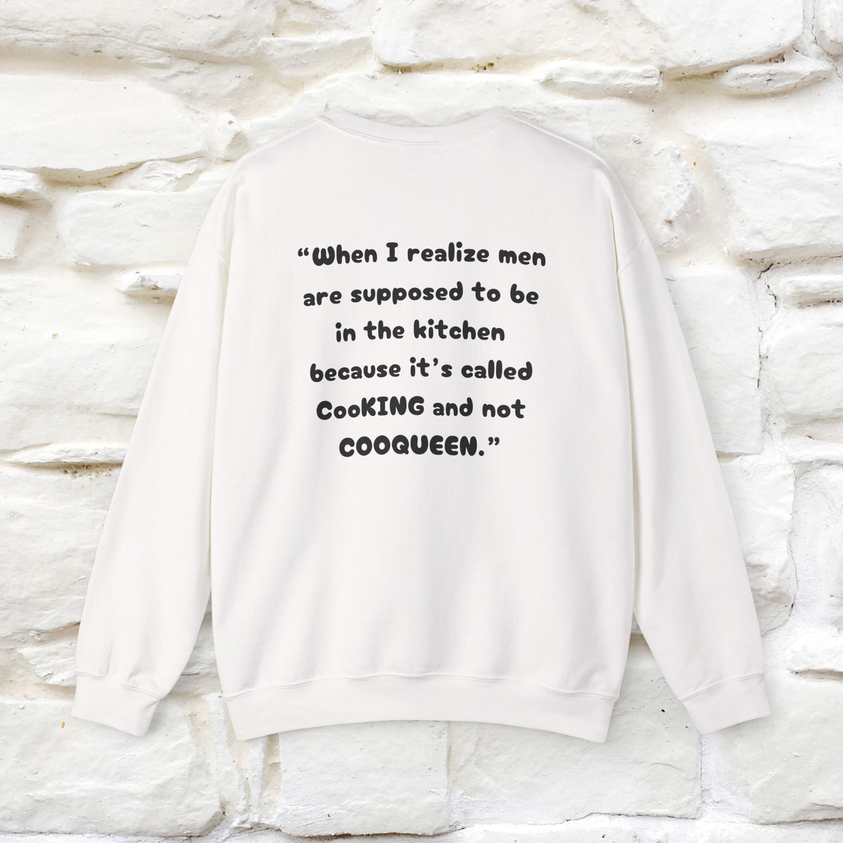 ''When I realize men are...'' | Cute Cat Sweatshirt | Nunu&Miao Studio