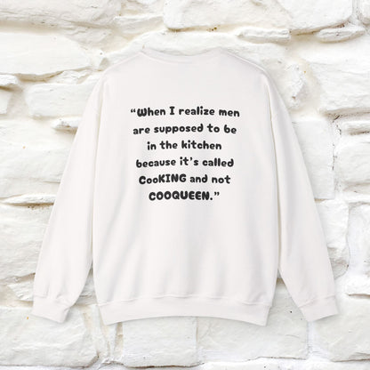 ''When I realize men are...'' | Cute Cat Sweatshirt | Nunu&Miao Studio