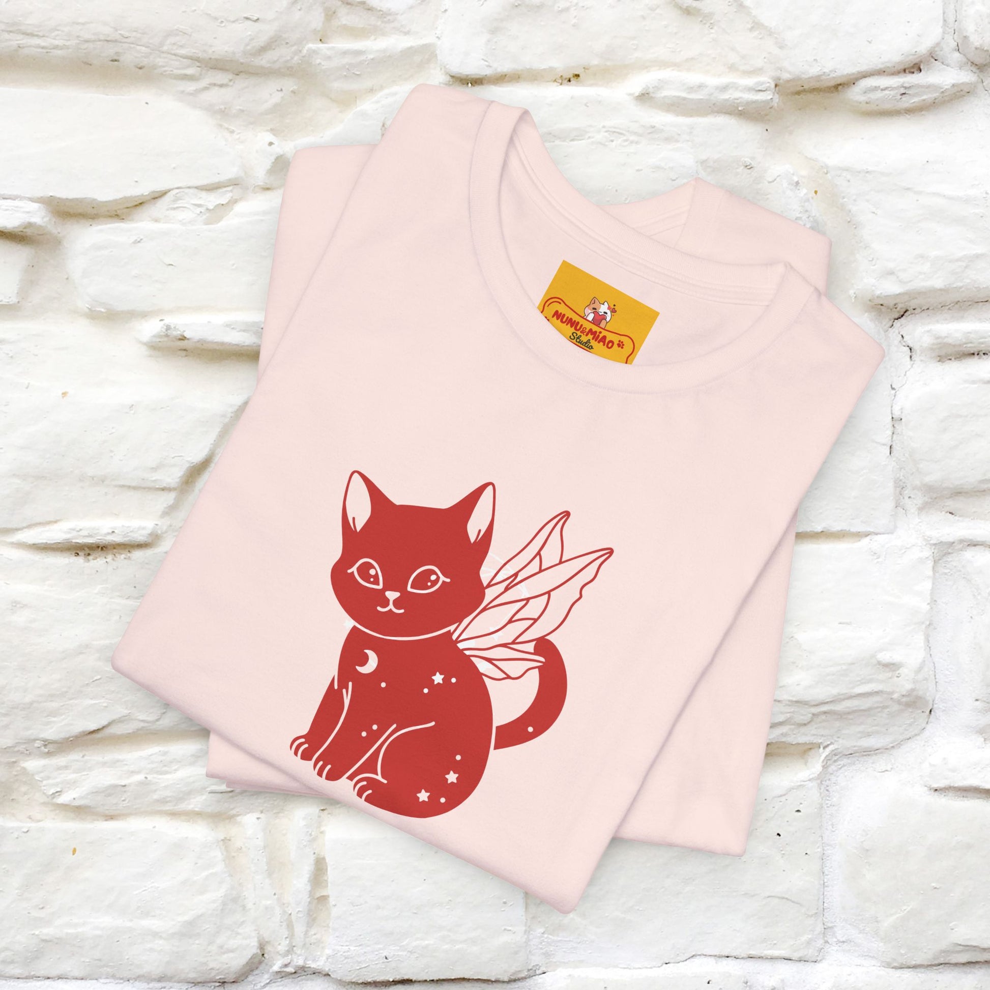 "Espoir Speranza Hope'' Cat T-Shirt Front and Back Design | Nunu&Miao Studio - Nunu&Miao Studio