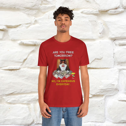 “Are You Fee Tomorrow?” | Cat T-Shirt | Nunu&Miao Studio