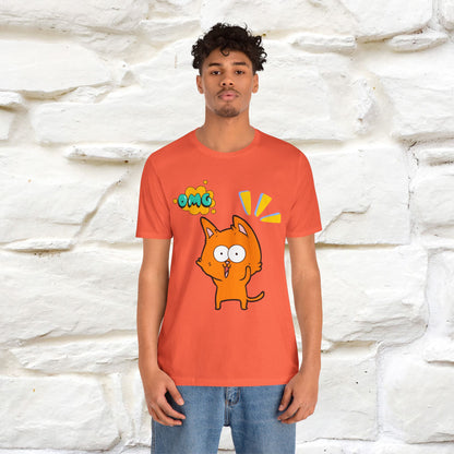 ''Oh My God'' Cat T-Shirt | Nunu&Miao Studio - Nunu&Miao Studio