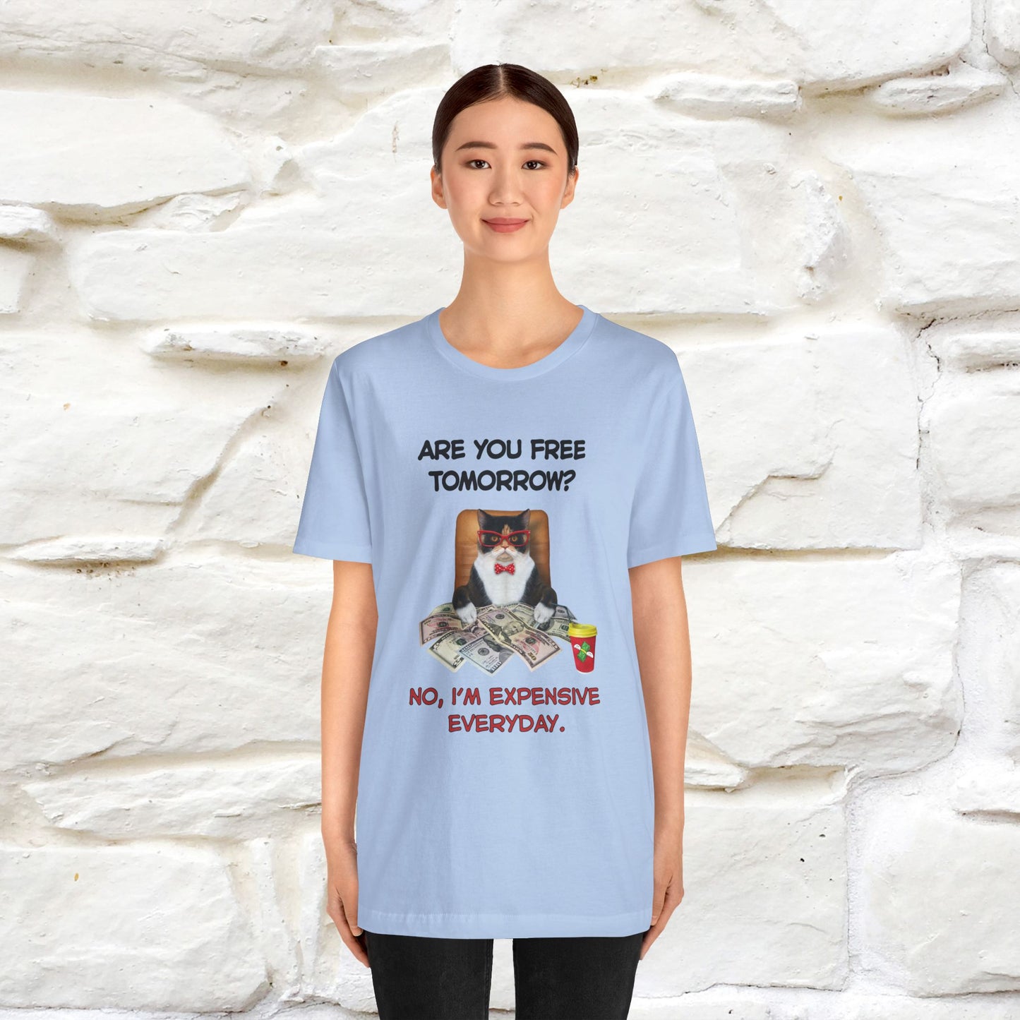“Are You Fee Tomorrow?” | Cat T-Shirt | Nunu&Miao Studio