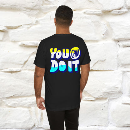 "You Can Do It'' | Front & Back Design | Nunu&Miao Studio - Nunu&Miao Studio