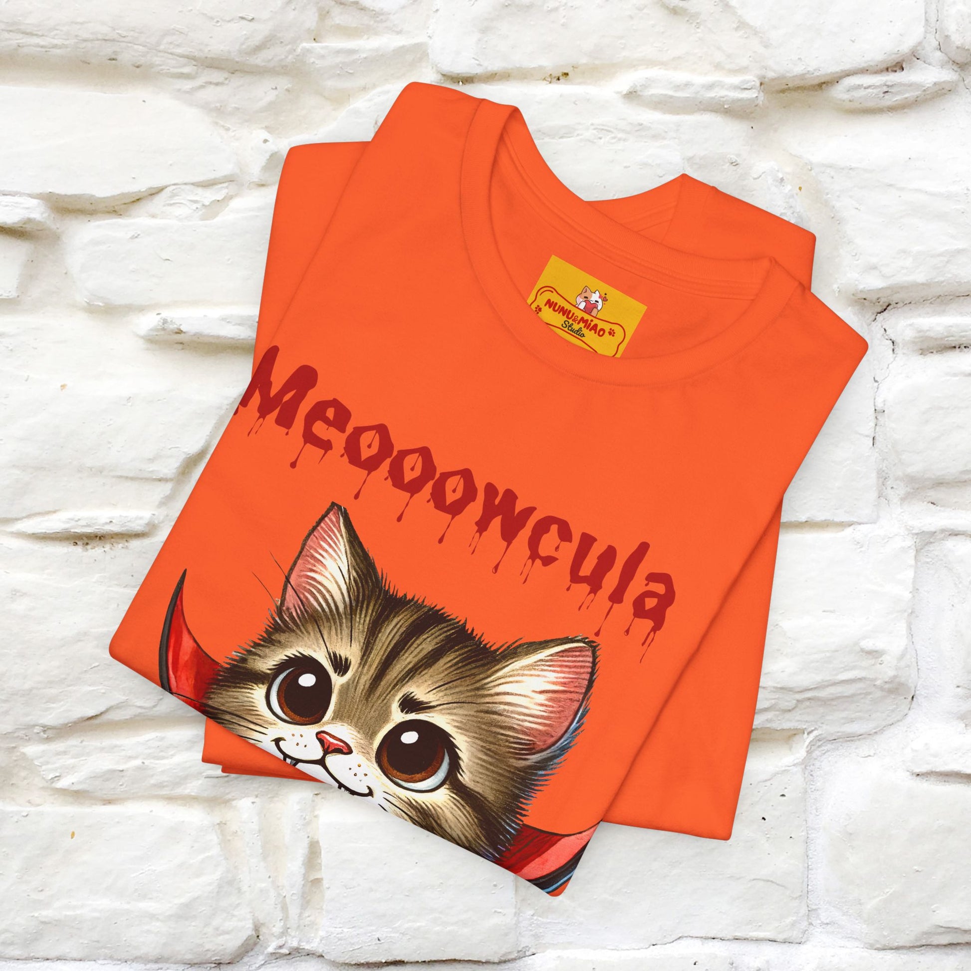 "Meooowcula" Cat T-shirt |Nunu&Miao Studio - Nunu&Miao Studio