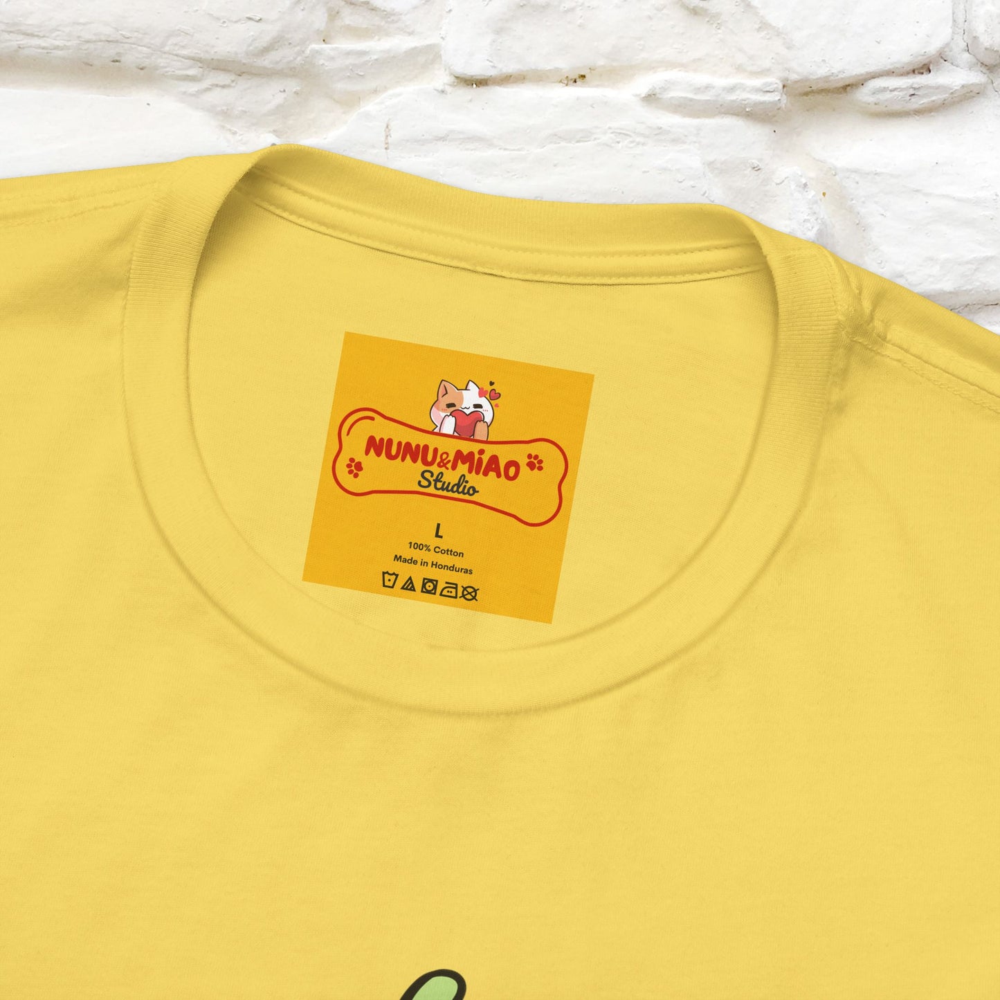 "Dream Without Fear And Love Without Limits'' Cat T-Shirt | Front & Back Design | Nunu&Miao Studio - Nunu&Miao Studio