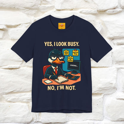 ''Yes, I Look Busy. No I'm Not.''|  Sarcastic Cat T-Shirt | Nunu&Miao Studio