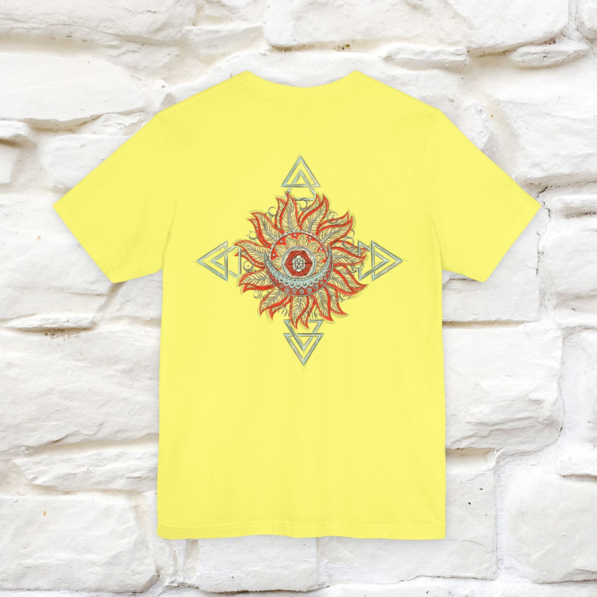 "The Third Eye'' Cat T-Shirt Front and Back Design | Nunu&Miao Studio - Nunu&Miao Studio