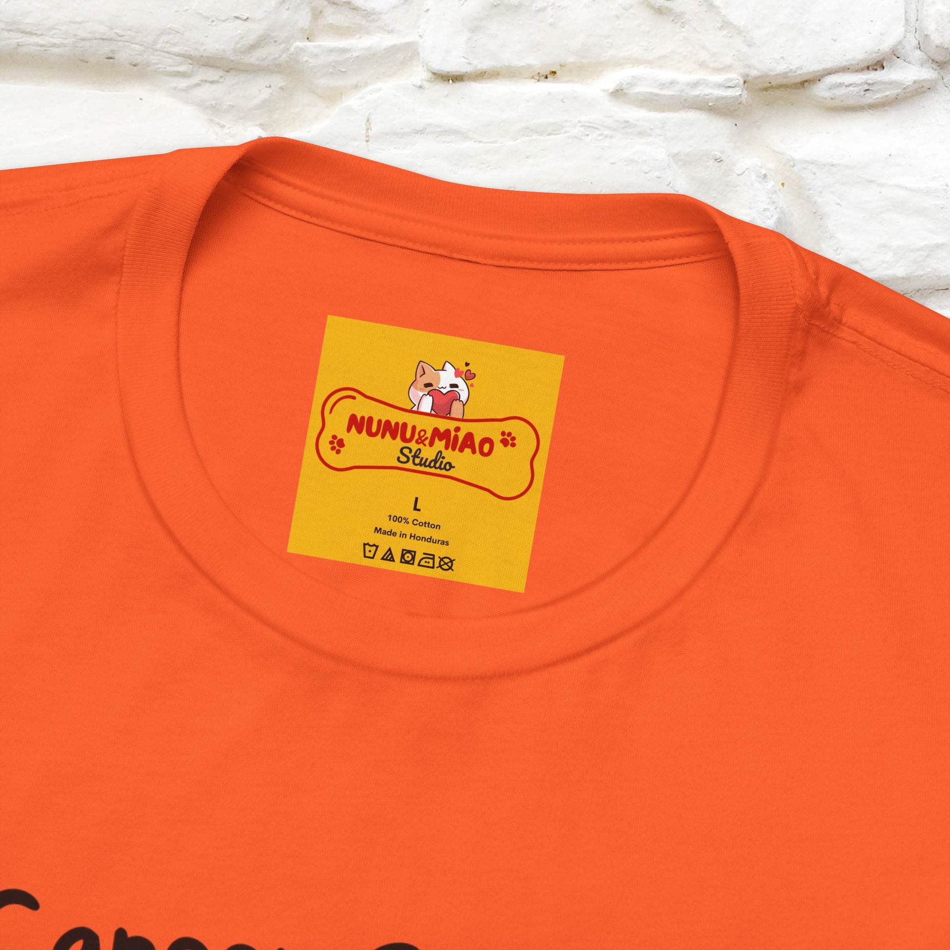 "Career Growth: Cat vs. Dog" | Cat T-Shirt | Nunu&Miao Studio - Nunu&Miao Studio