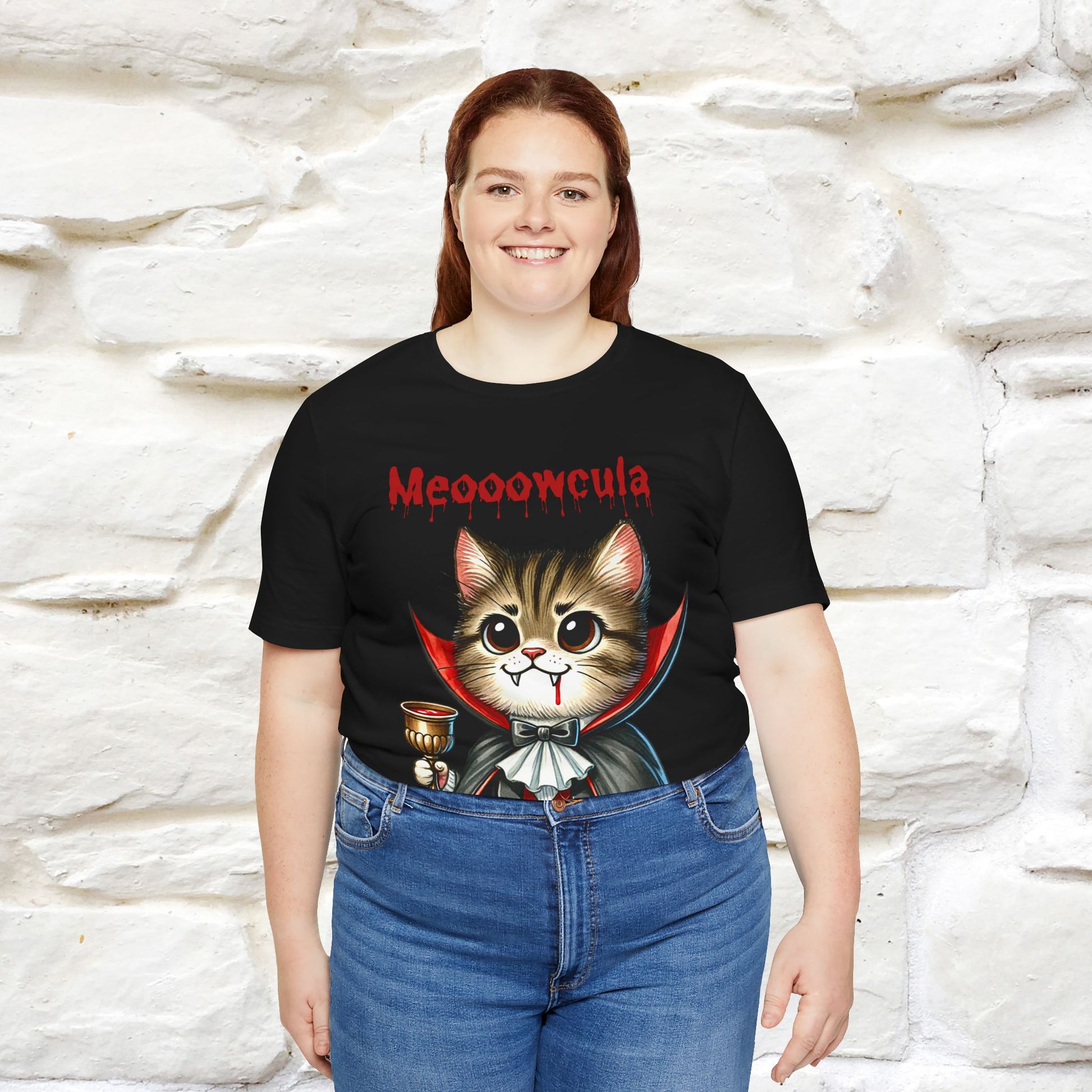 "Meooowcula" Cat T-shirt |Nunu&Miao Studio - Nunu&Miao Studio