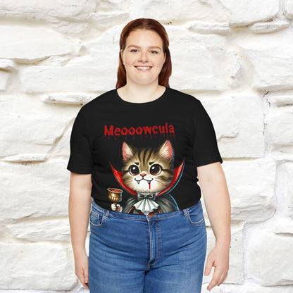 "Meooowcula" Cat T-shirt |Nunu&Miao Studio - Nunu&Miao Studio